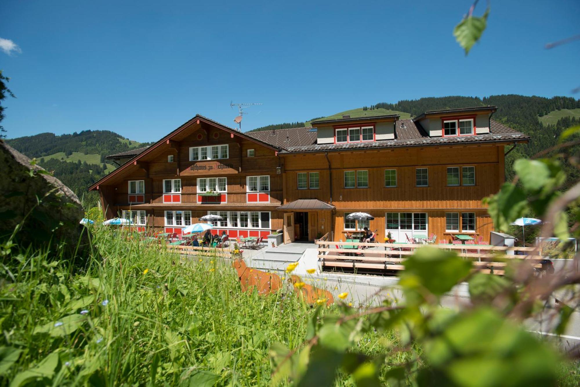Hotel Waldgasthaus Lehmen Weissbad Esterno foto